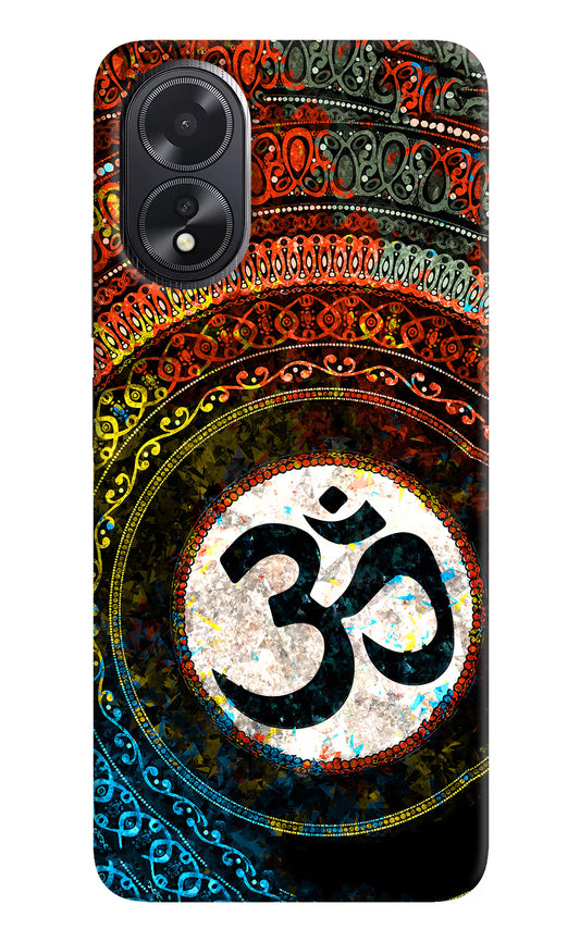 Om Cultural Oppo A18/Oppo A38 Hard Case Back Cover by Casekaro