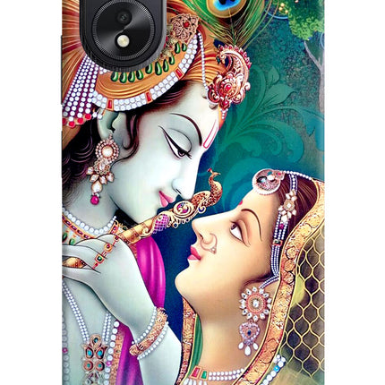 Lord Radha Krishna Oppo A18/Oppo A38 Hard Case Back Cover by Casekaro