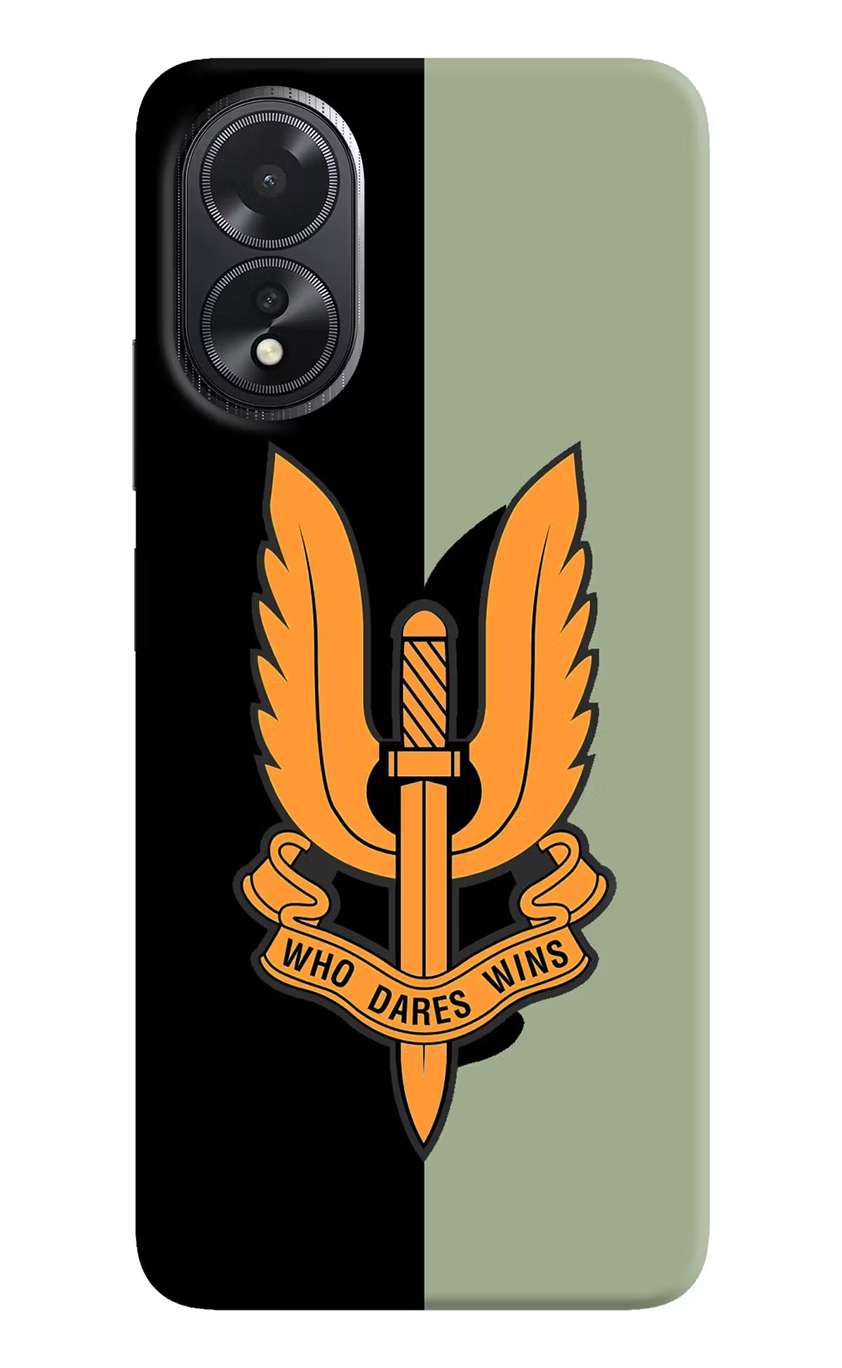 Balidan Logo Oppo A18/Oppo A38 Hard Case Back Cover by Casekaro