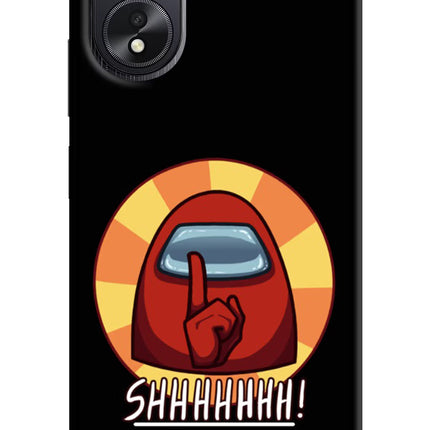Among Us Shhh! Oppo A18/Oppo A38 Hard Case Back Cover by Casekaro