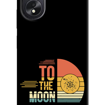 To the Moon Oppo A18/Oppo A38 Hard Case Back Cover by Casekaro