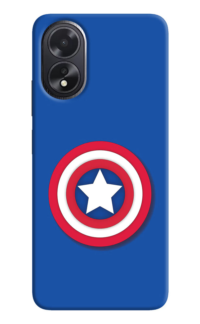Shield Oppo A18/Oppo A38 Hard Case Back Cover by Casekaro