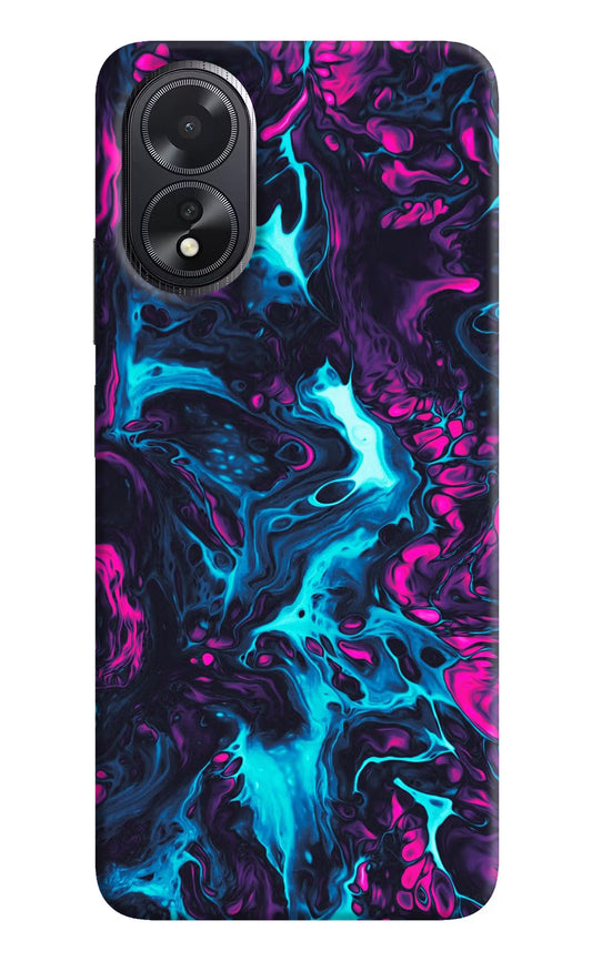Abstract Oppo A18/Oppo A38 Hard Case Back Cover by Casekaro
