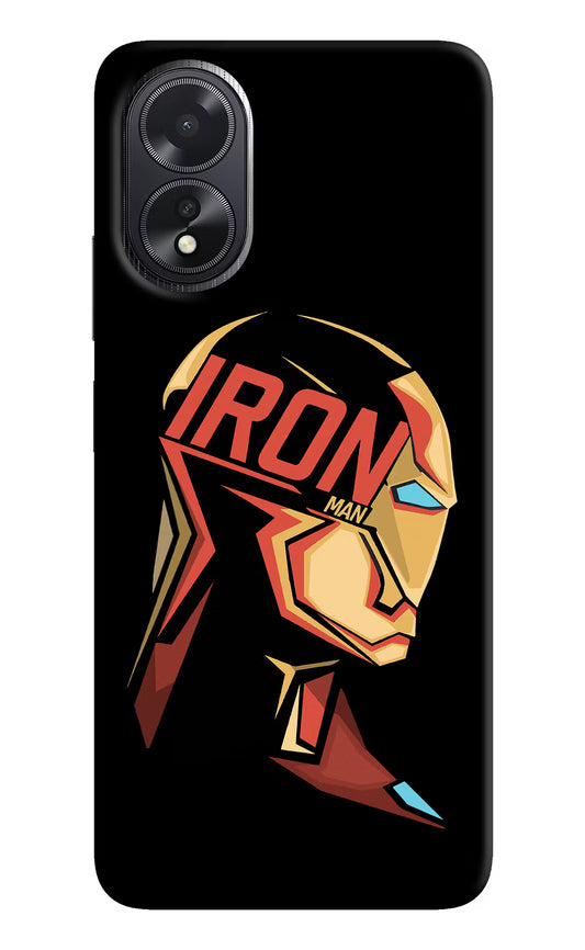 IronMan Oppo A18/Oppo A38 Hard Case Back Cover by Casekaro