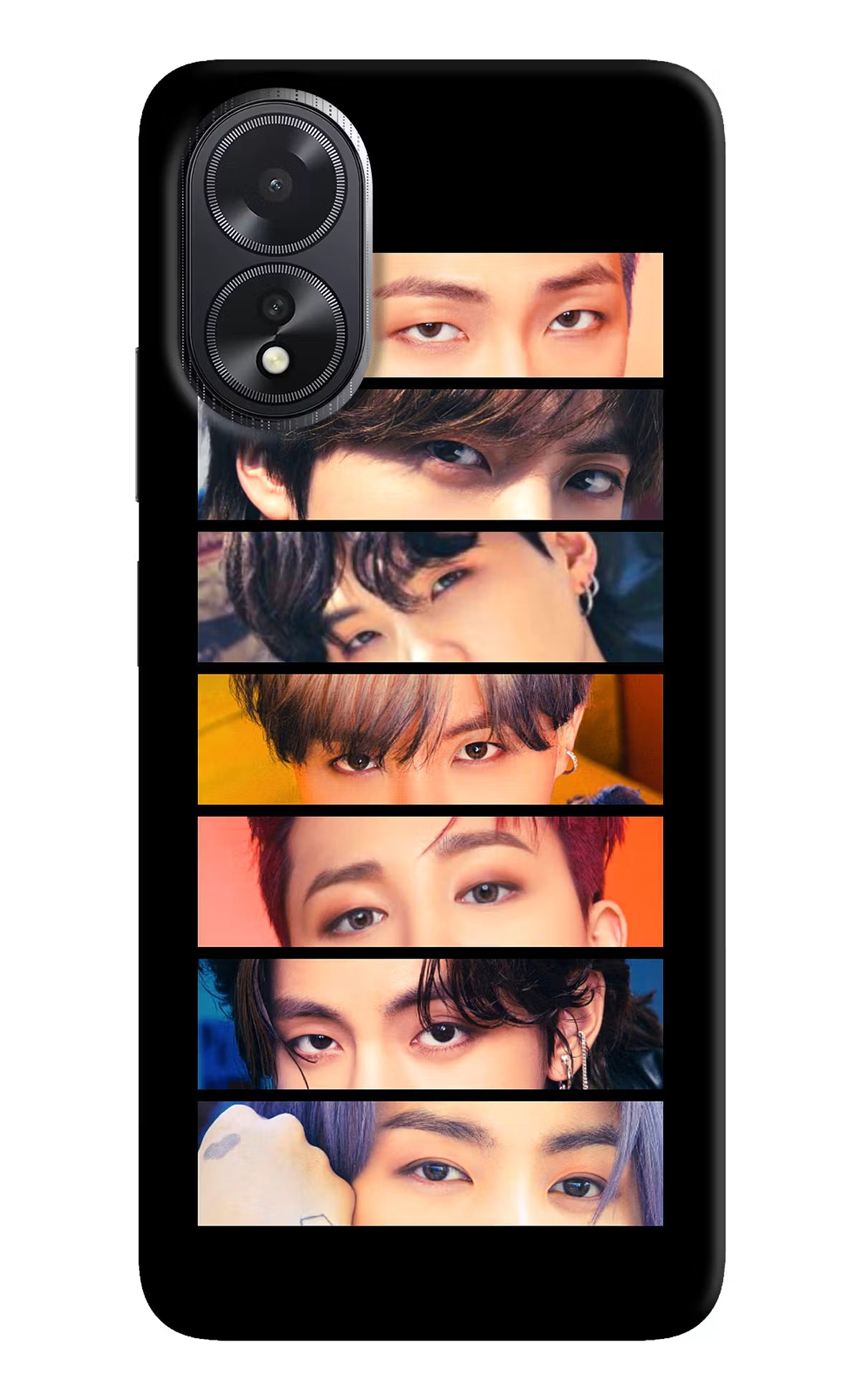 BTS Eyes Oppo A18/Oppo A38 Hard Case Back Cover by Casekaro