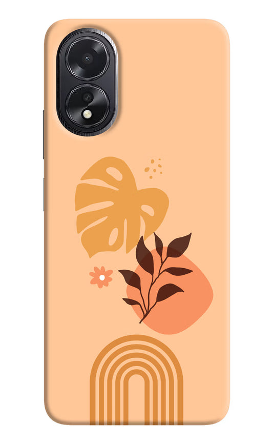 Bohemian Art Oppo A18/Oppo A38 Hard Case Back Cover by Casekaro