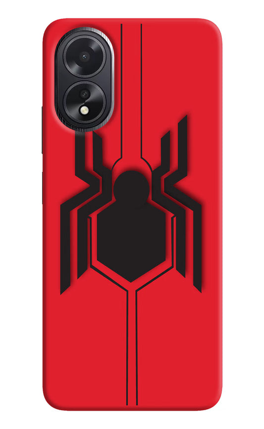 Spider Oppo A18/Oppo A38 Hard Case Back Cover by Casekaro