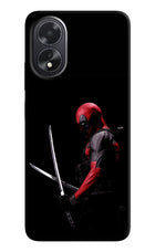 Deadpool Oppo A18/Oppo A38 Hard Case Back Cover by Casekaro