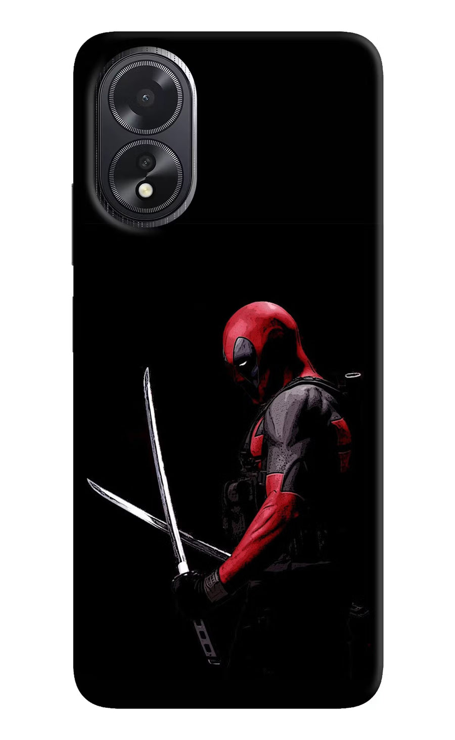 Deadpool Oppo A18/Oppo A38 Back Cover, Hard case