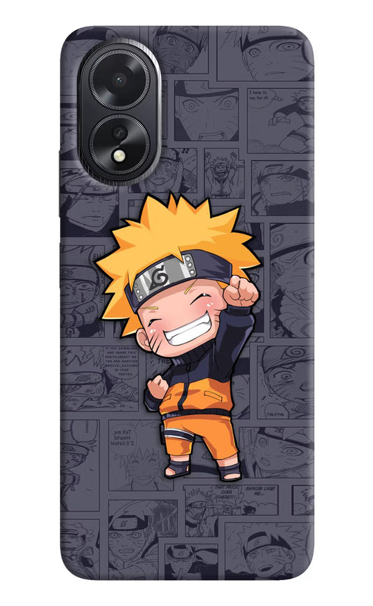 Chota Naruto Oppo A18/Oppo A38 Hard Case Back Cover by Casekaro