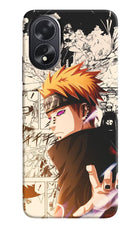 Pain Anime Oppo A18/Oppo A38 Hard Case Back Cover by Casekaro