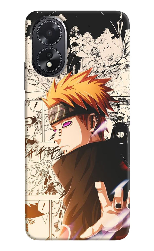Pain Anime Oppo A18/Oppo A38 Hard Case Back Cover by Casekaro