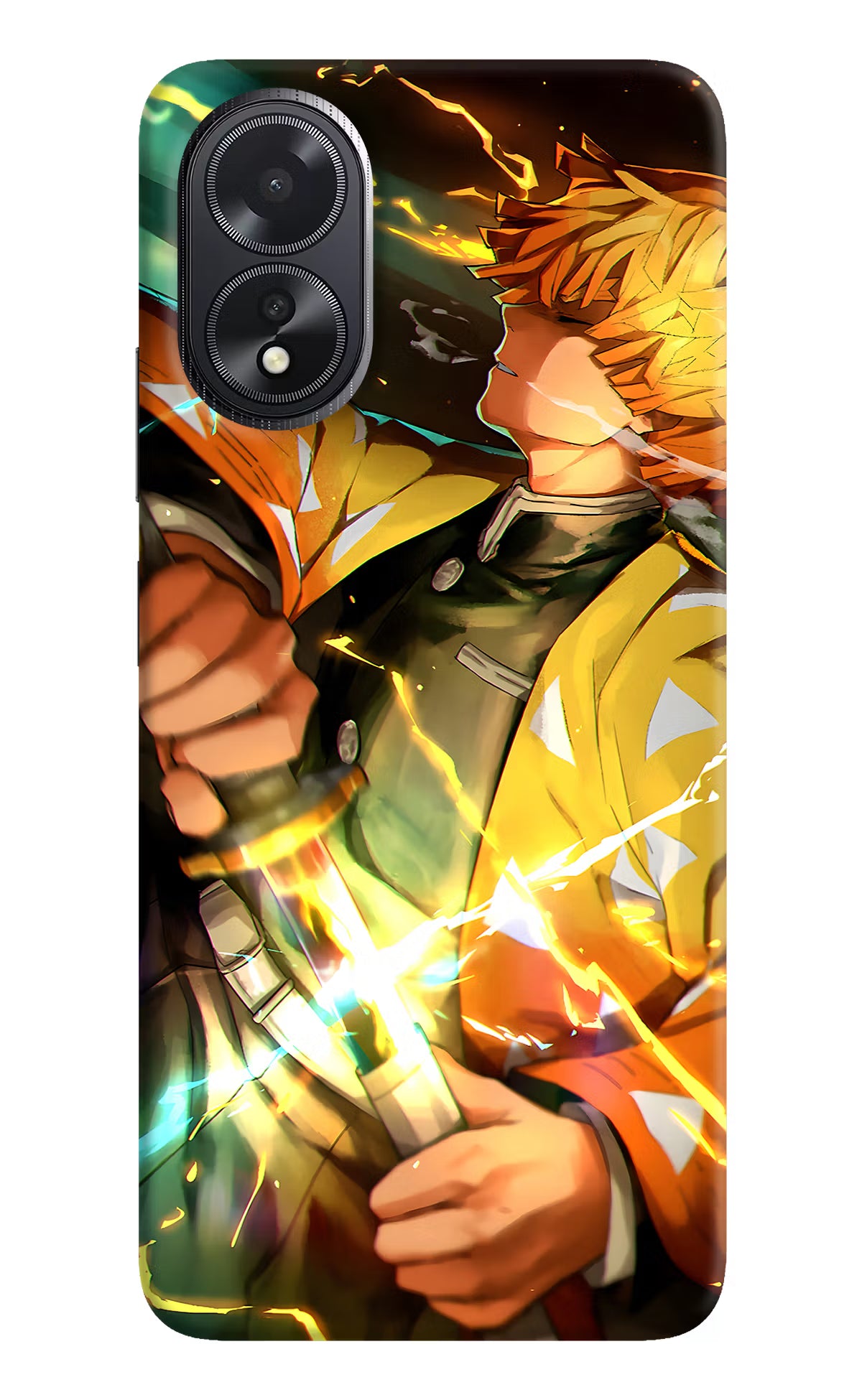 Demon Slayer Oppo A18/Oppo A38 Hard Case Back Cover by Casekaro