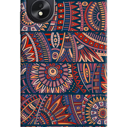 African Culture Design Oppo A18/Oppo A38 Hard Case Back Cover by Casekaro