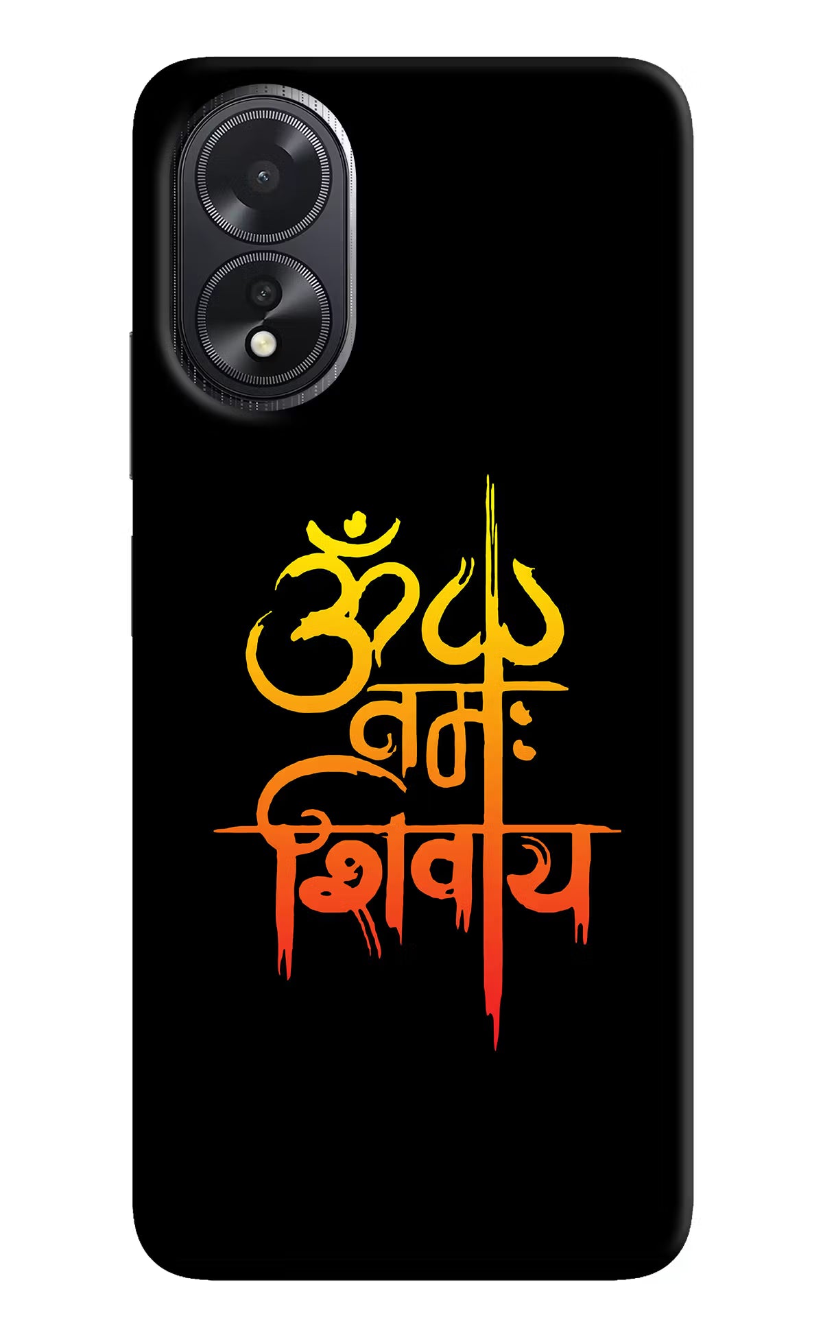 Om Namah Shivay Oppo A18/Oppo A38 Hard Case Back Cover by Casekaro