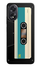 Cassette Oppo A18/Oppo A38 Hard Case Back Cover by Casekaro