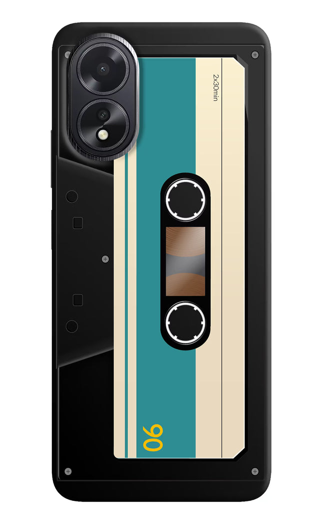 Cassette Oppo A18/Oppo A38 Hard Case Back Cover by Casekaro