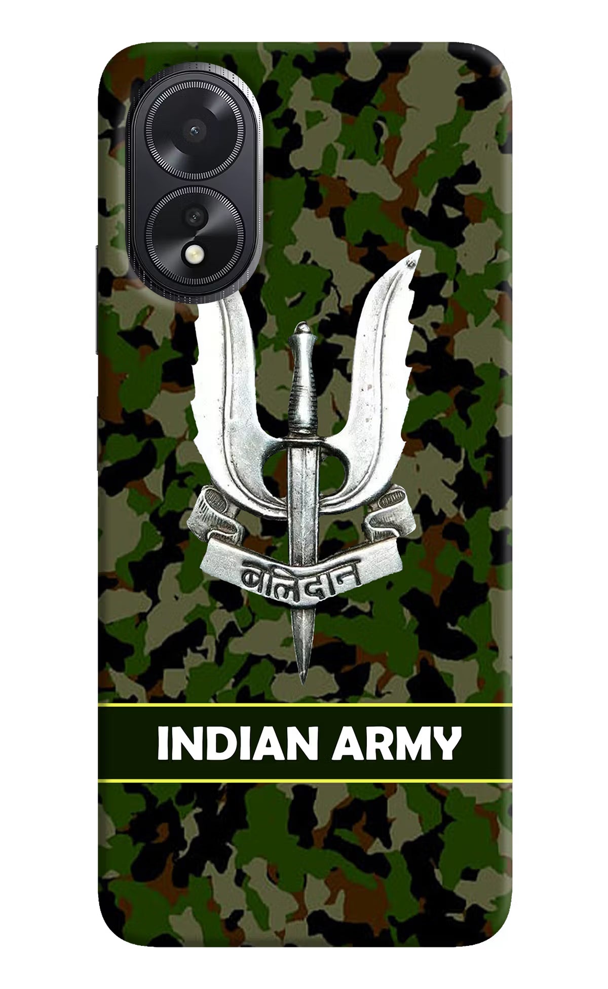 Balidan Indian Logo Oppo A18/Oppo A38 Hard Case Back Cover by Casekaro