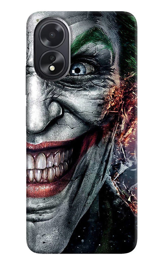 Joker Cam Oppo A18/Oppo A38 Hard Case Back Cover by Casekaro