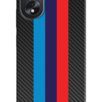 BMW Stripes Pattern Oppo A18/Oppo A38 Hard Case Back Cover by Casekaro