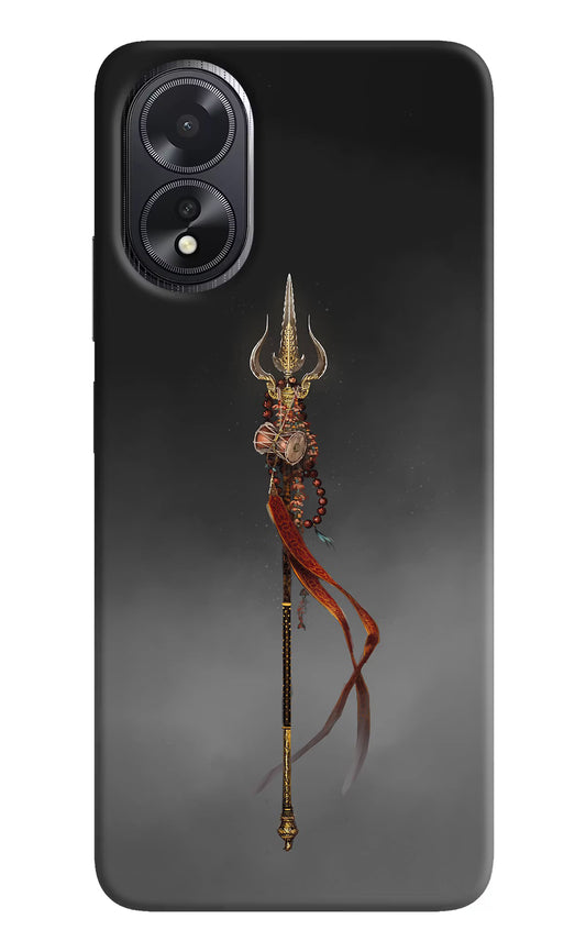 Shiv Trishul Oppo A18/Oppo A38 Hard Case Back Cover by Casekaro