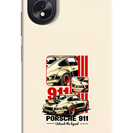 Classic Porsche 911 Oppo A18/Oppo A38 Hard Case Back Cover by Casekaro