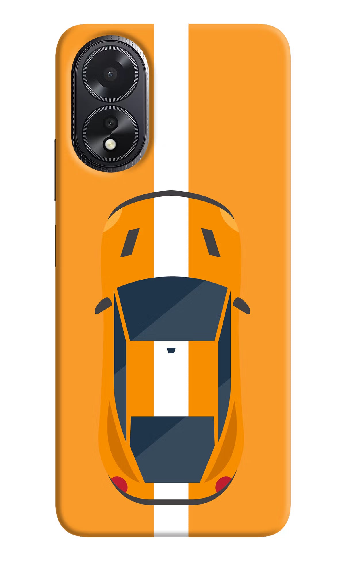 Highway Pursuit Oppo A18/Oppo A38 Hard Case Back Cover by Casekaro