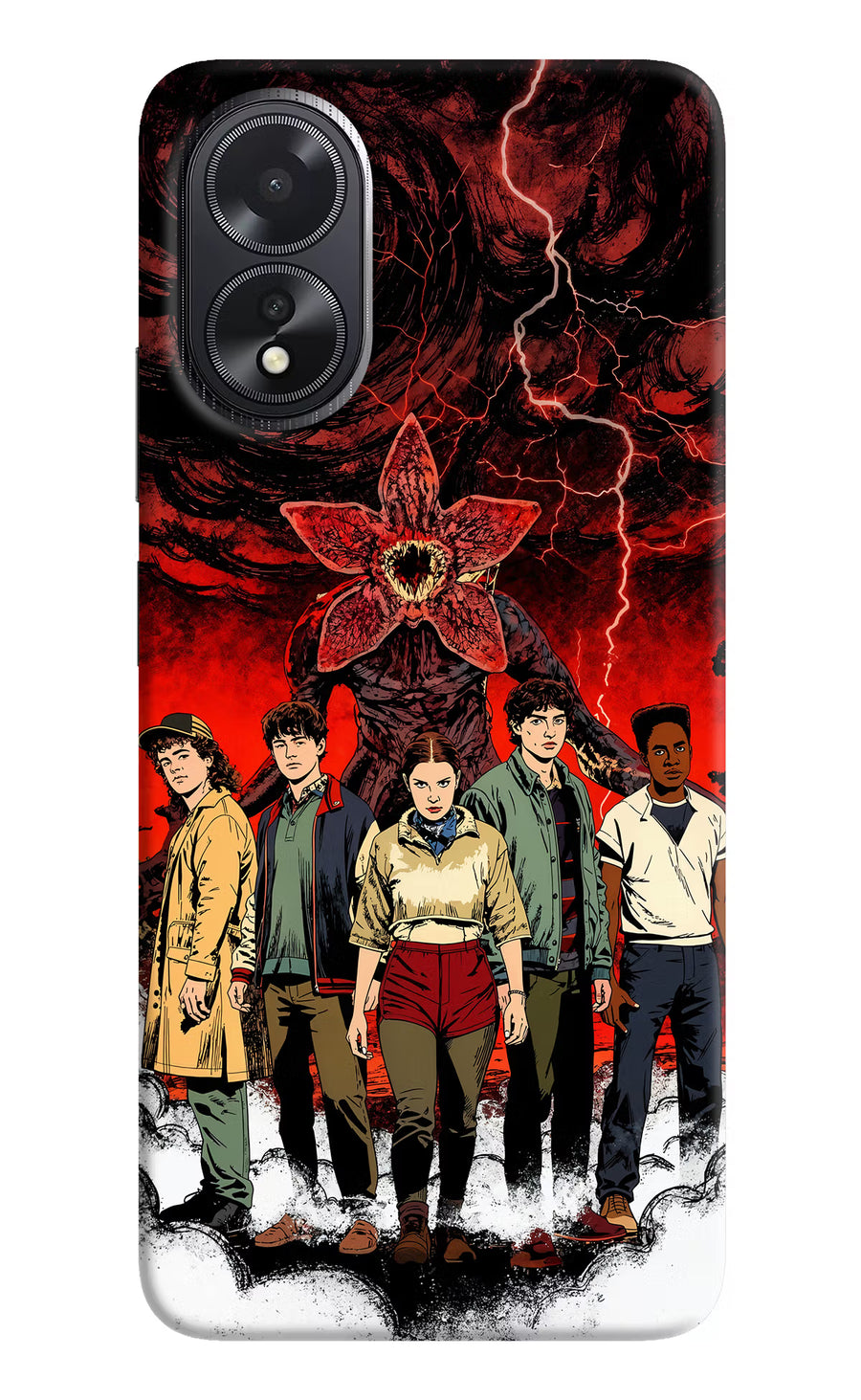 Ordinary Things Characters Oppo A18/Oppo A38 Back Cover, Hard case
