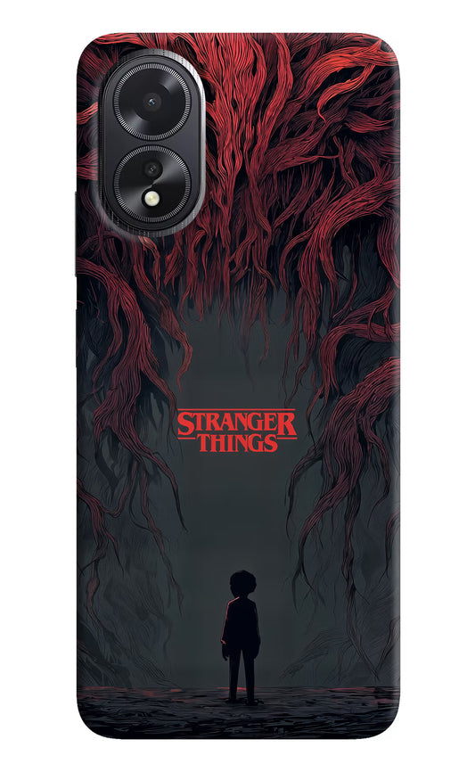 Ordinary Things Dark Side Oppo A18/Oppo A38 Hard Case Back Cover by Casekaro