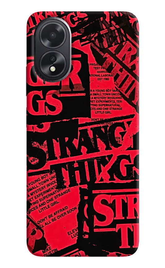 Ordinary Things Oppo A18/Oppo A38 Hard Case Back Cover by Casekaro