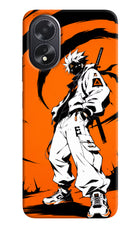 Street Samurai  Oppo A18/Oppo A38 Hard Case Back Cover by Casekaro