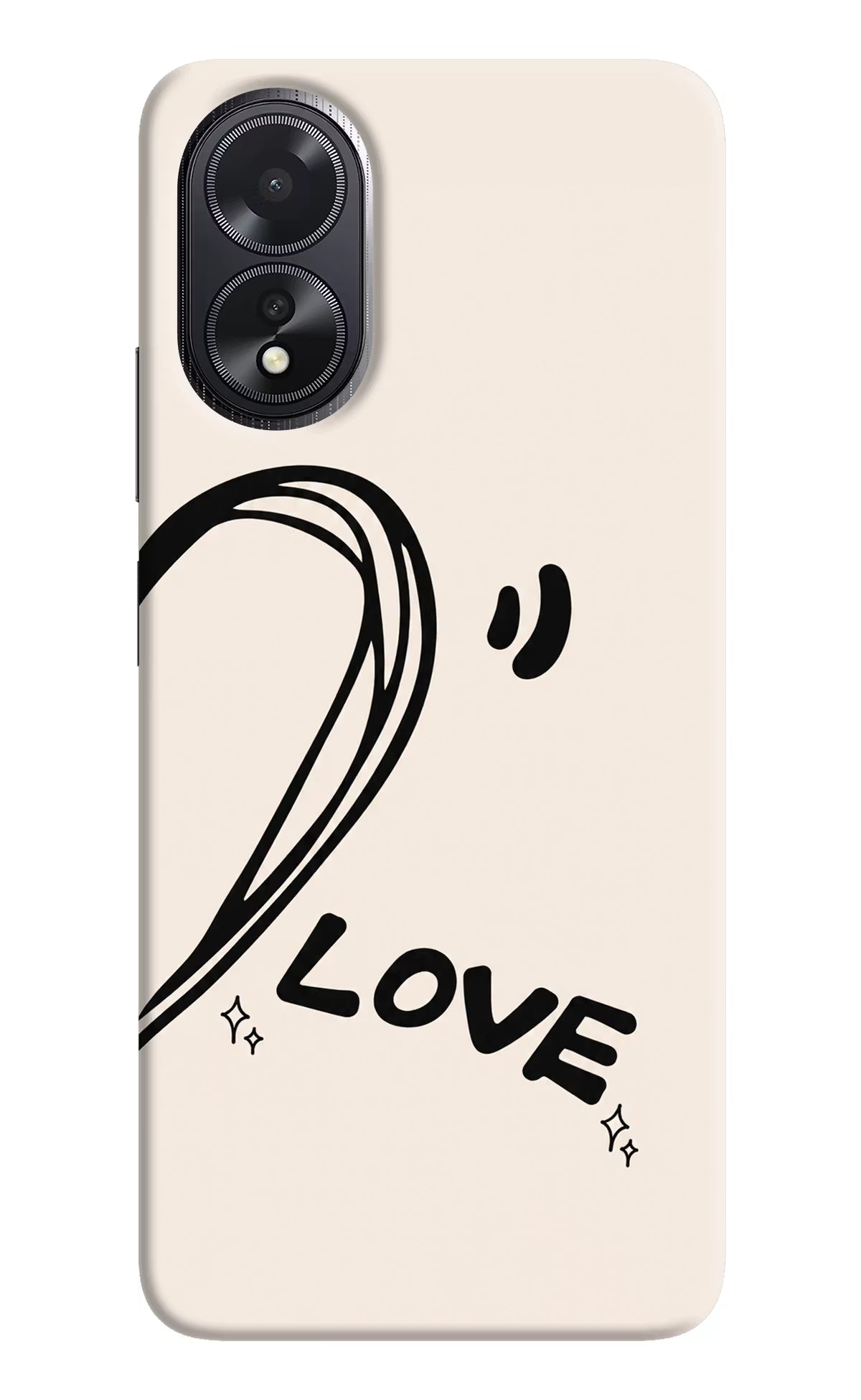 Soul Line Oppo A18/Oppo A38 Back Cover