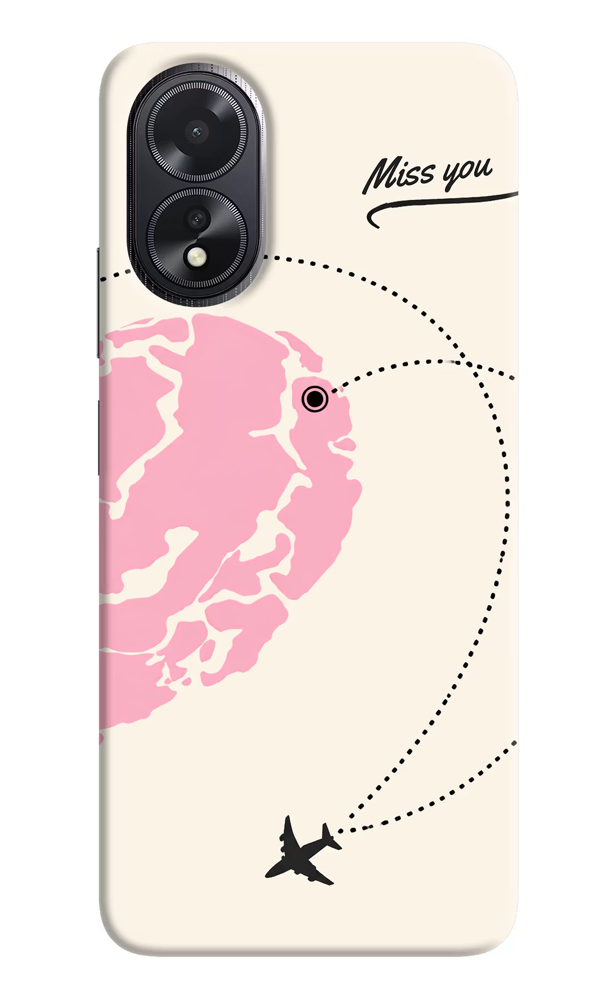 Miss Orbit Oppo A18/Oppo A38 Back Cover
