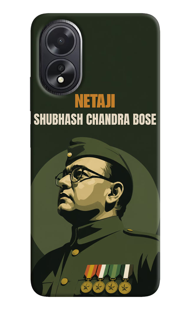 Netaji Legacy Oppo A18/Oppo A38 Hard Case Back Cover by Casekaro