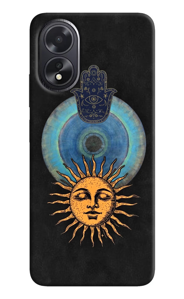 Divine Sun Oppo A18/Oppo A38 Hard Case Back Cover by Casekaro