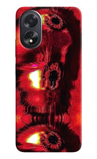 Fire Eye Oppo A18/Oppo A38 Back Cover