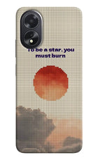 Pixel Sun Oppo A18/Oppo A38 Back Cover