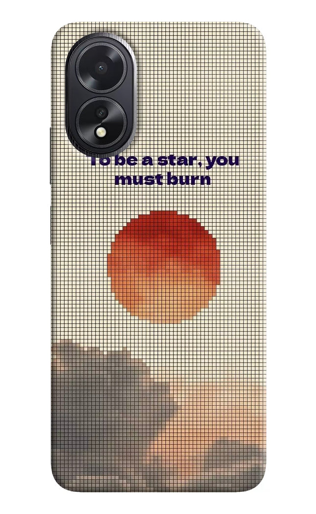 Pixel Sun Oppo A18/Oppo A38 Hard Case Back Cover by Casekaro