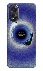 Dark Koi Oppo A18/Oppo A38 Back Cover