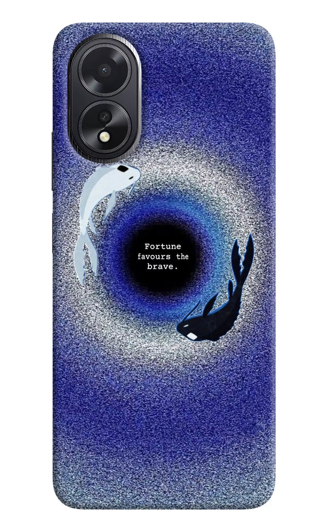 Dark Koi Oppo A18/Oppo A38 Hard Case Back Cover by Casekaro
