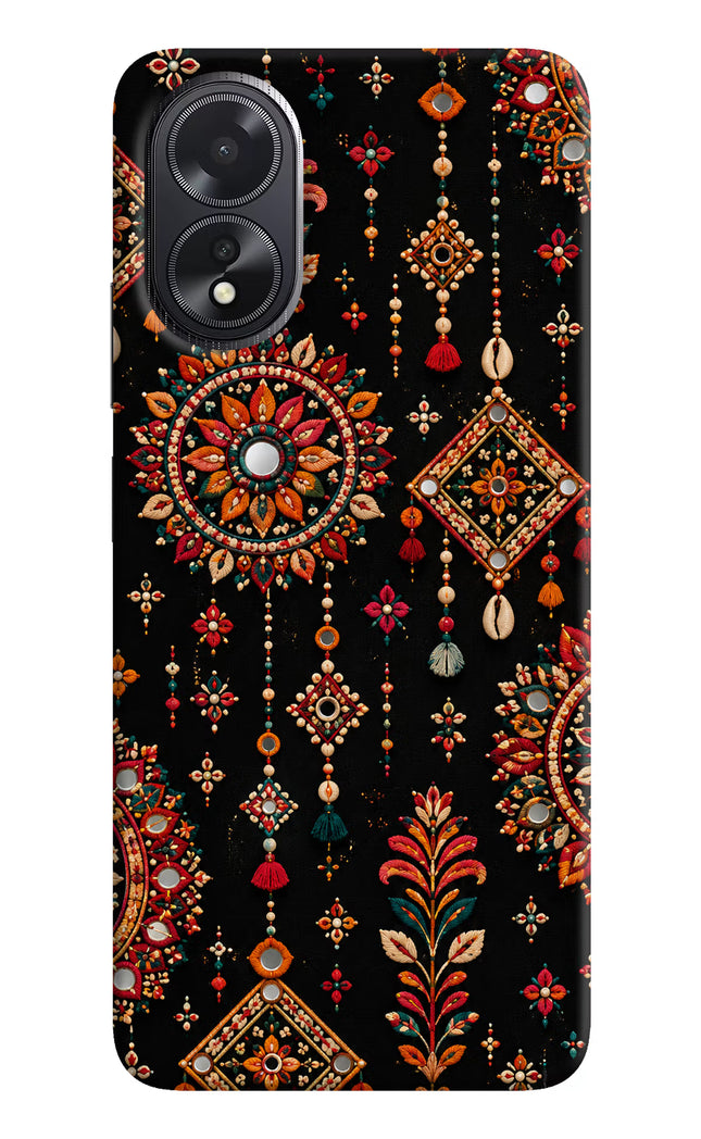 Boho Noir Oppo A18/Oppo A38 Hard Case Back Cover by Casekaro