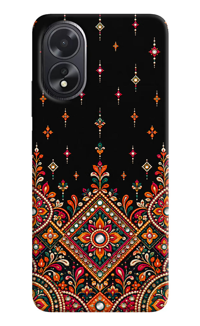 Noir Mehfil Oppo A18/Oppo A38 Hard Case Back Cover by Casekaro