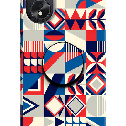 Colorful Pattern Oppo A18/Oppo A38 Pop Case by Casekaro