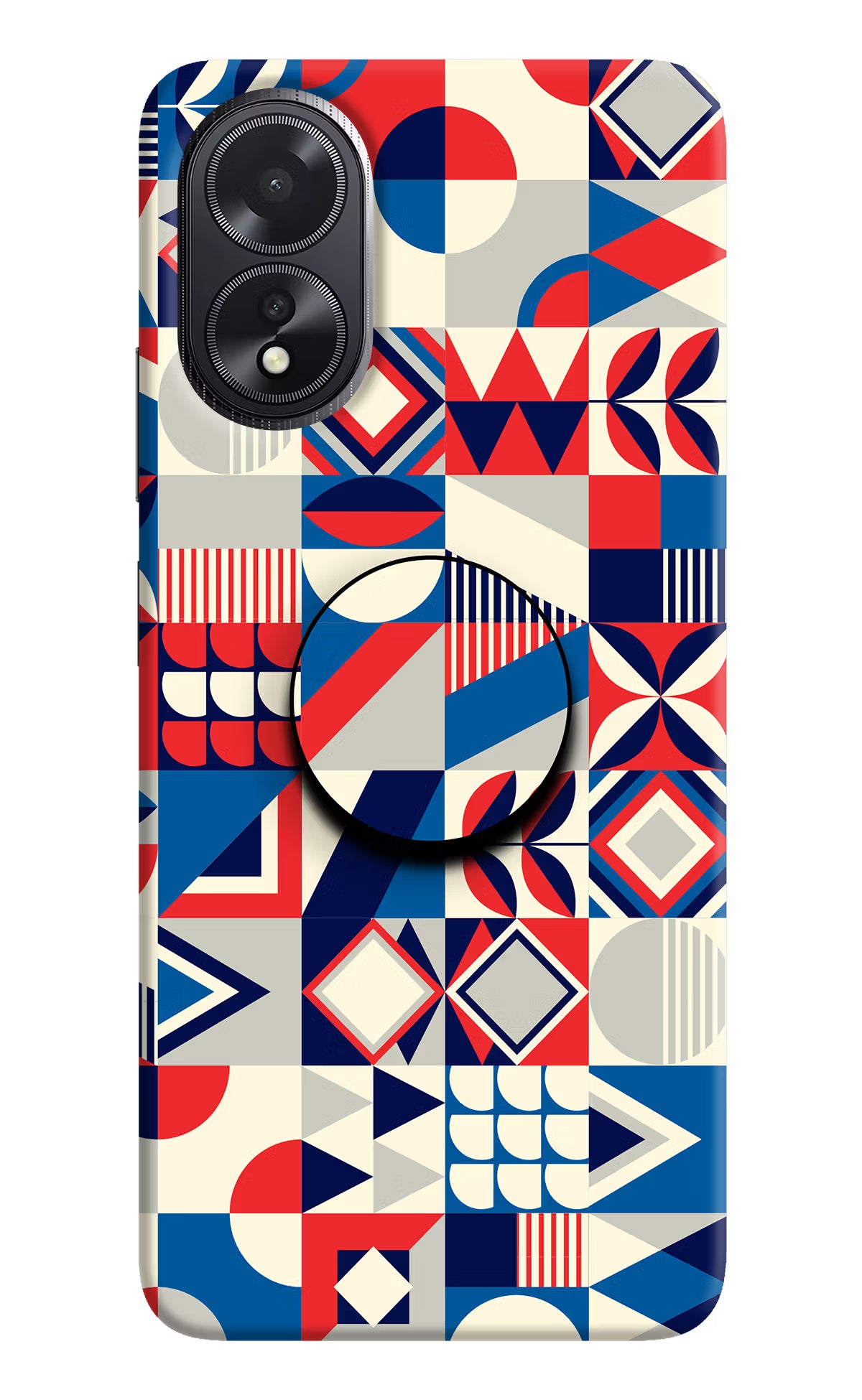 Colorful Pattern Oppo A18/Oppo A38 Pop Case by Casekaro