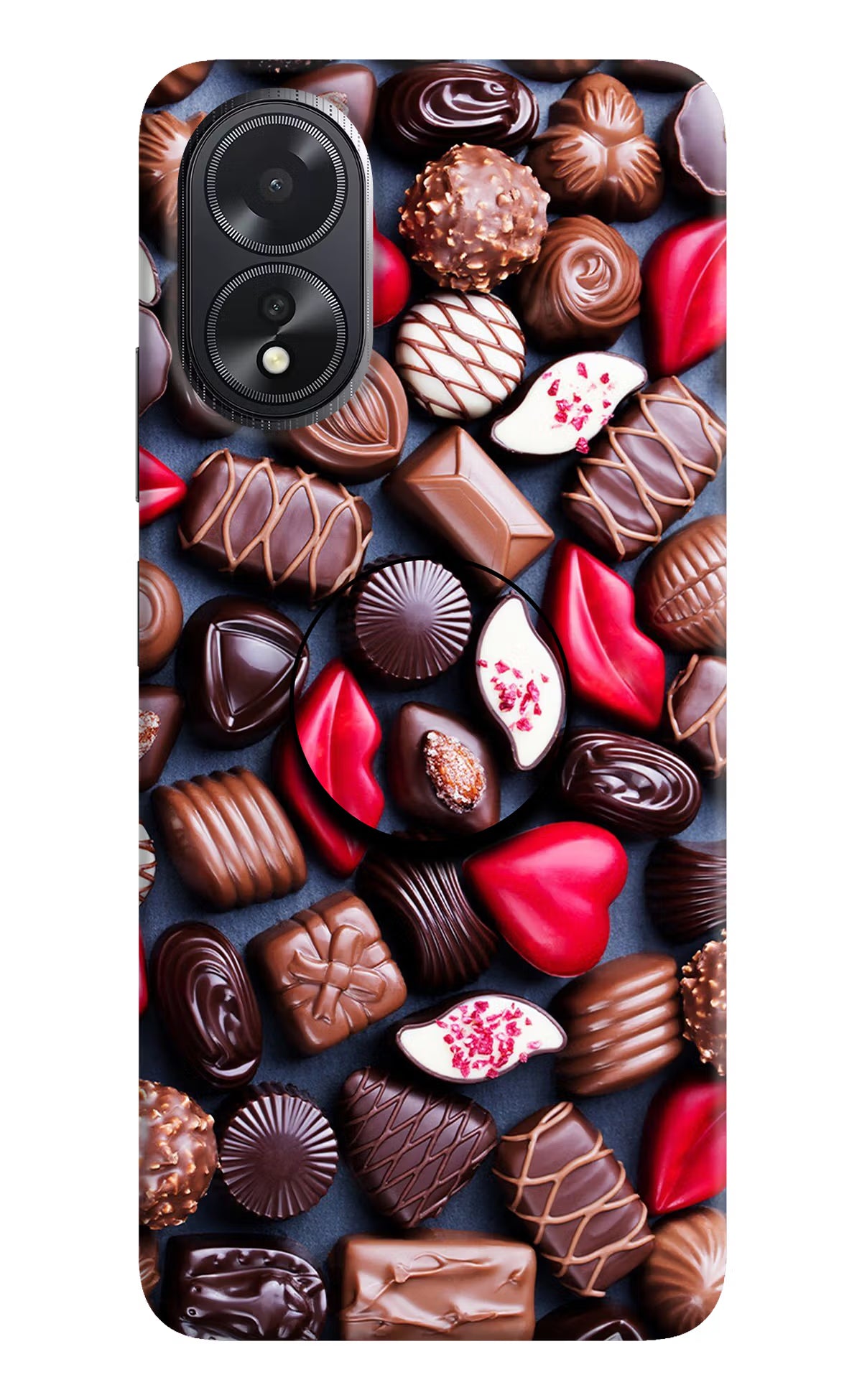Chocolates Oppo A18/Oppo A38 Pop Case by Casekaro