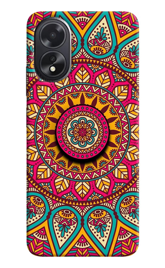 Mandala Oppo A18/Oppo A38 Pop Case by Casekaro