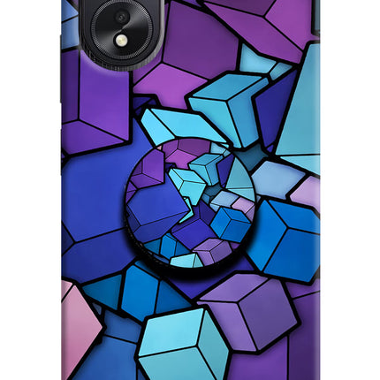Cubic Abstract Oppo A18/Oppo A38 Pop Case by Casekaro