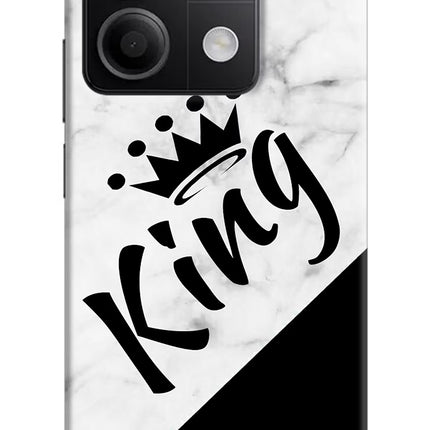 King Redmi Note 13 5G Hard Case Back Cover by Casekaro