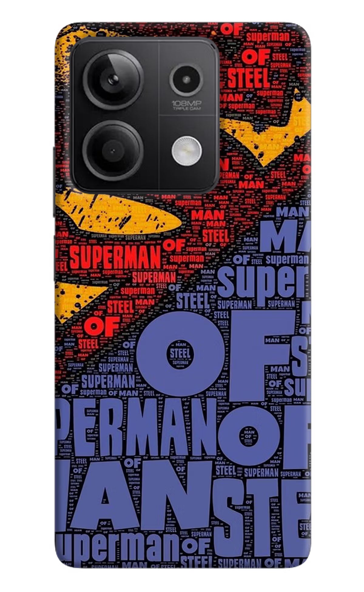 Superman Redmi Note 13 5G Hard Case Back Cover by Casekaro