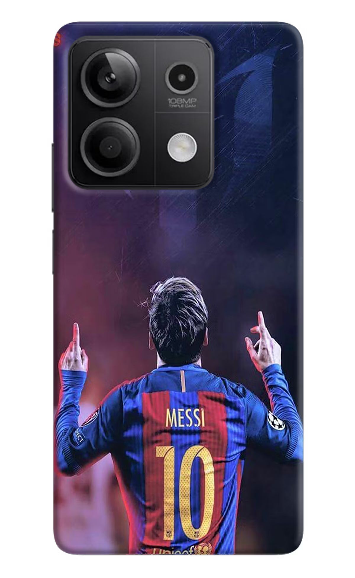 Messi Redmi Note 13 5G Hard Case Back Cover by Casekaro